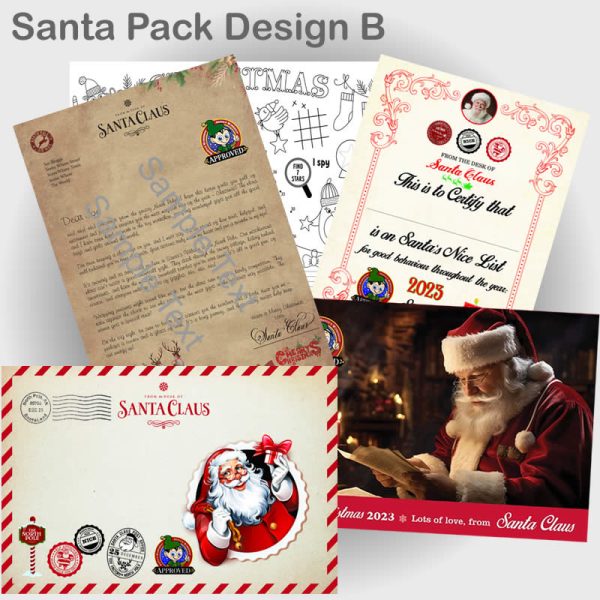 Santa Pack 2023 Design B