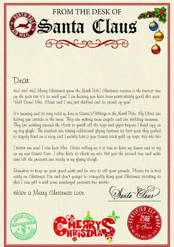 Letter design C HoHoHo text