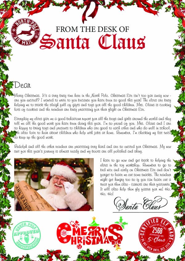 Letter design D Merry Christmas text