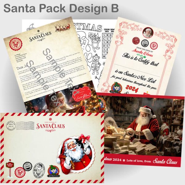 2024 Santa Pack Design B