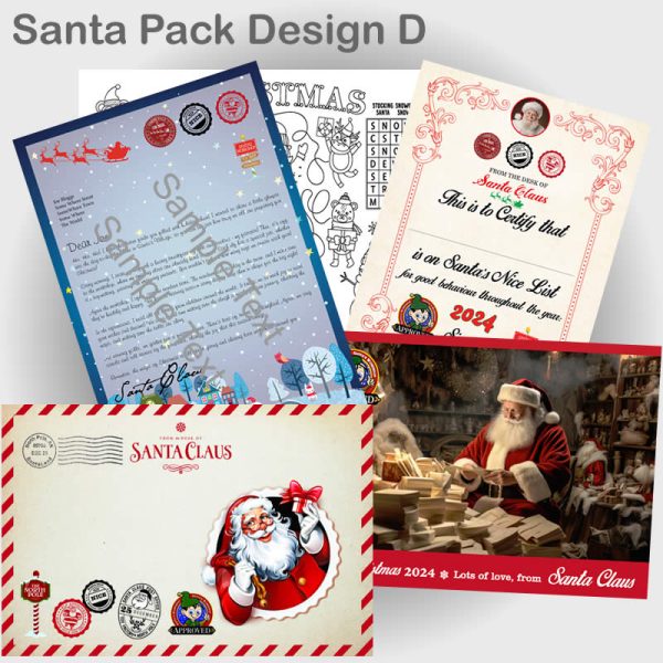 2024 Santa Pack Design D