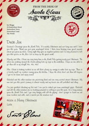 Santa Letter Shop – Dear Santa